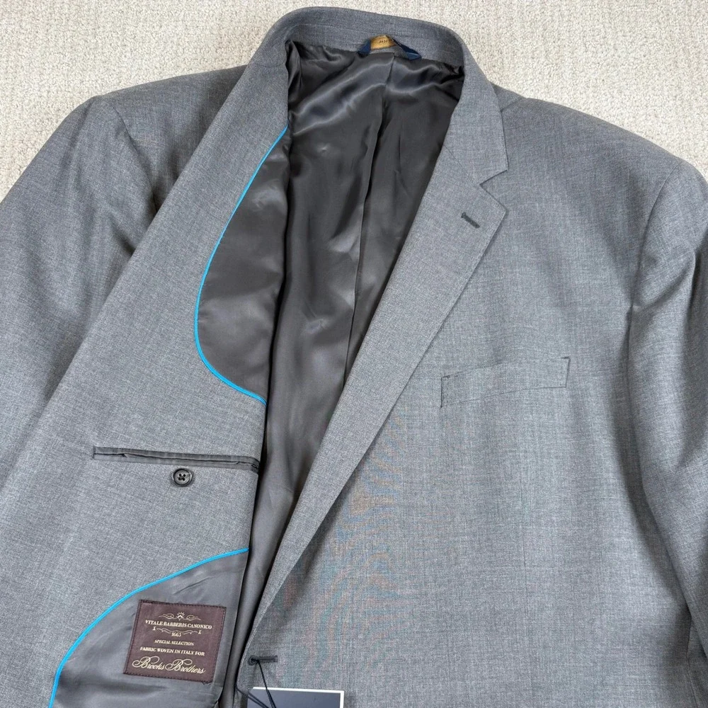 NEW Brooks Brothers Mens 54L Explorer Collection Vitale Barberis Canonico Blazer